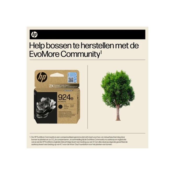 Inktcartridge HP 4K0V0NE 924E Evomore zwart