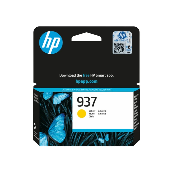 Inktcartridge HP 4S6W4NE 937 geel