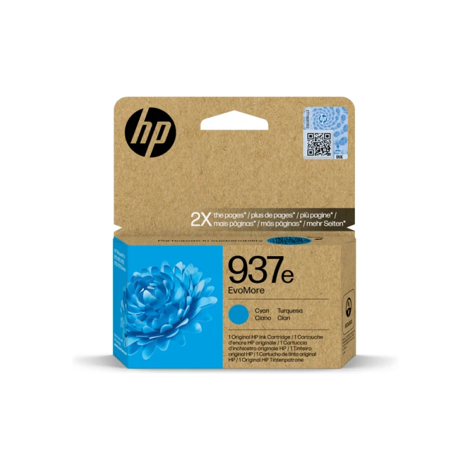 Inktcartridge HP 4S6W6NE 937E Evomore blauw