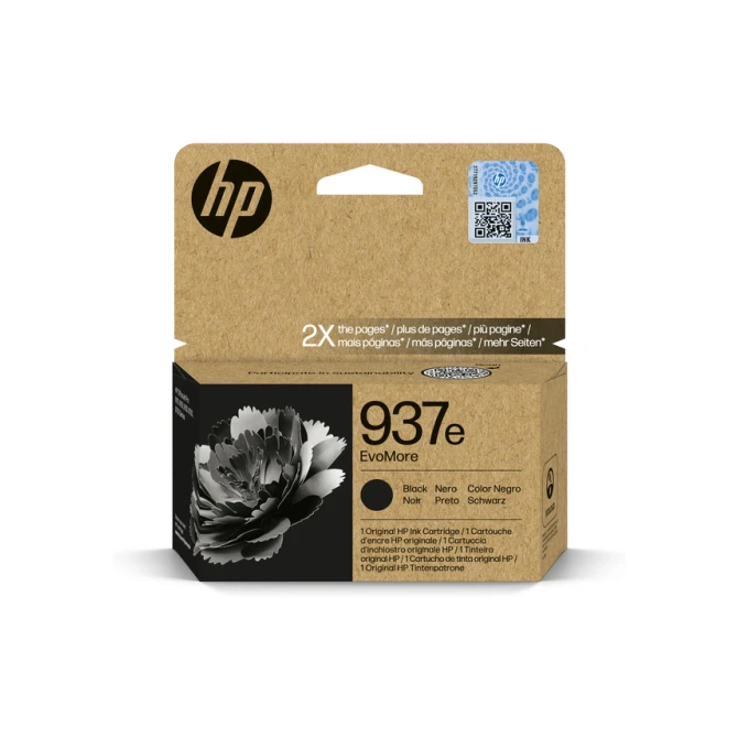 Inktcartridge HP 4S6W9NE 937E Evomore zwart