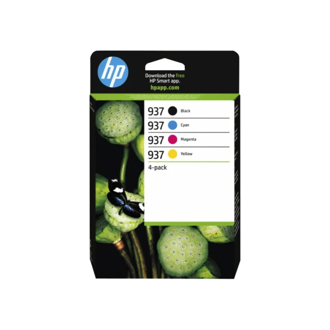 Inktcartridge HP 6C400NE 937 zwart + 3 kleuren