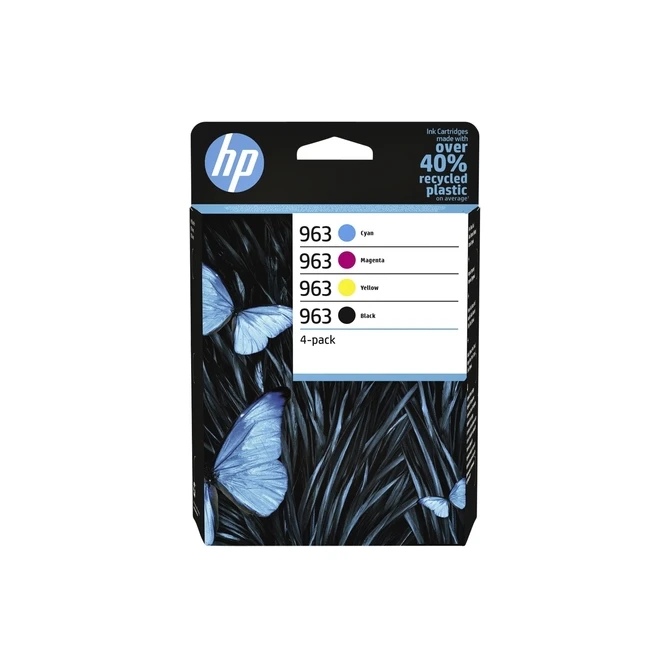 Inktcartridge HP 6ZC70AE 963 zwart + 3 kleuren