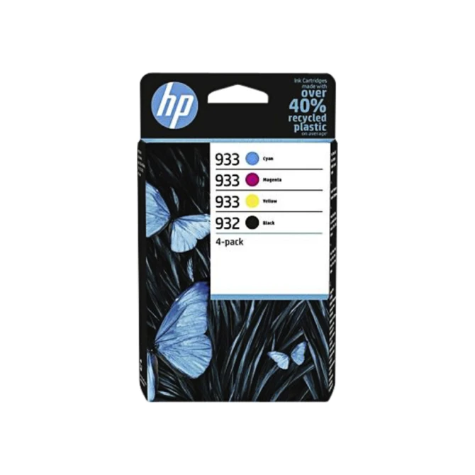 Inktcartridge HP 6ZC71AE 932 933 zwart + 3 kleuren