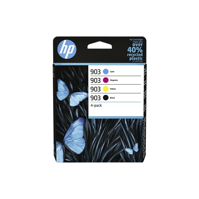 Inktcartridge HP 6ZC73AE 903 zwart + 3 kleuren