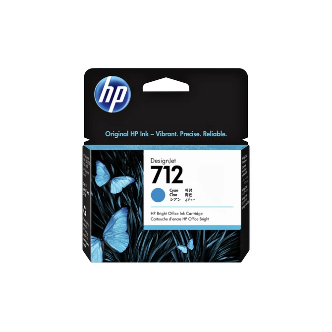 Inktcartridge HP 712 3ED67A blauw