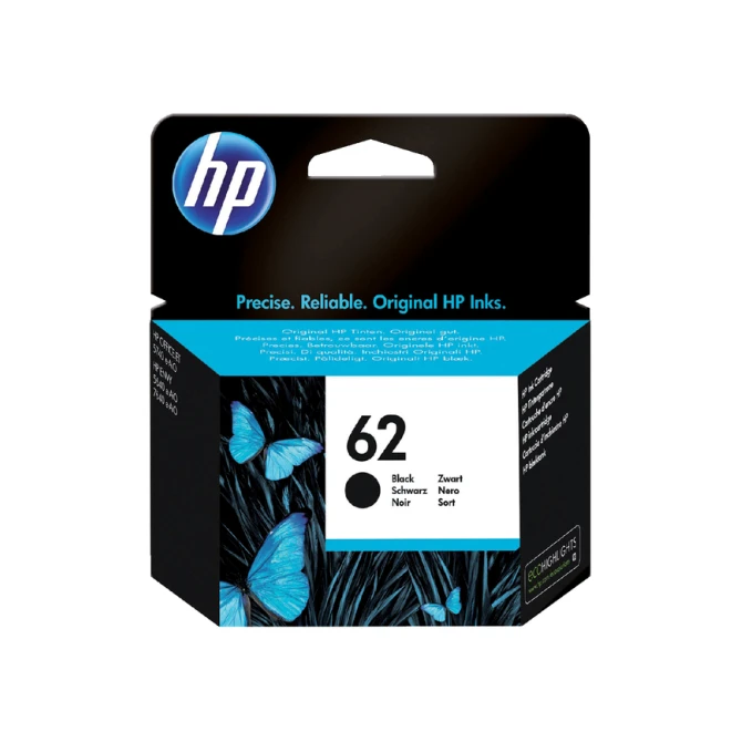 Inktcartridge HP C2P04AE 62 zwart
