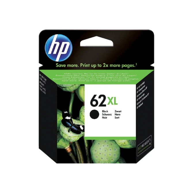 Inktcartridge HP C2P05AE 62XL zwart