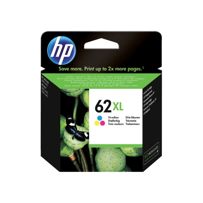 Inktcartridge HP C2P07AE 62XL kleur