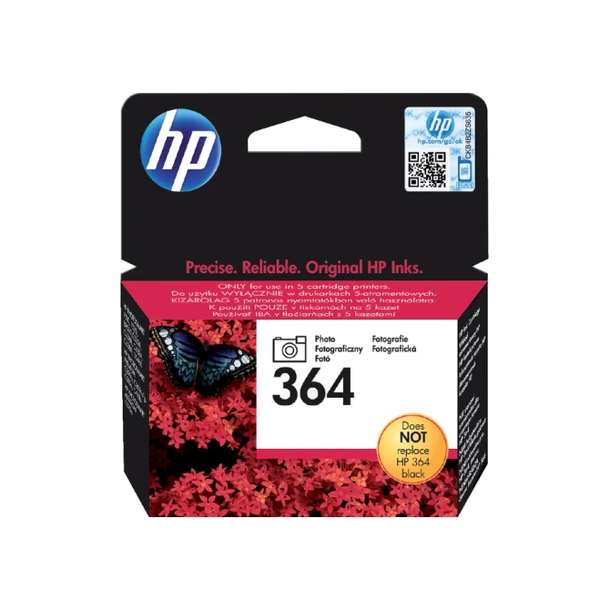 Inktcartridge HP CB317EE 364 foto zwart