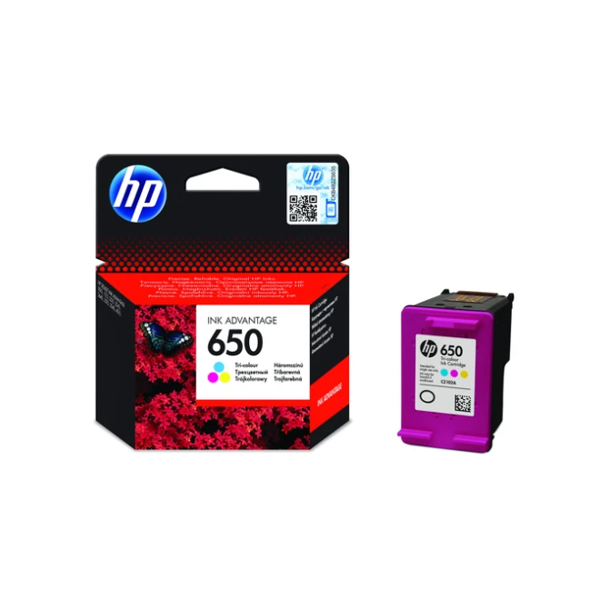 Inktcartridge HP CZ102A 650  3 kleuren