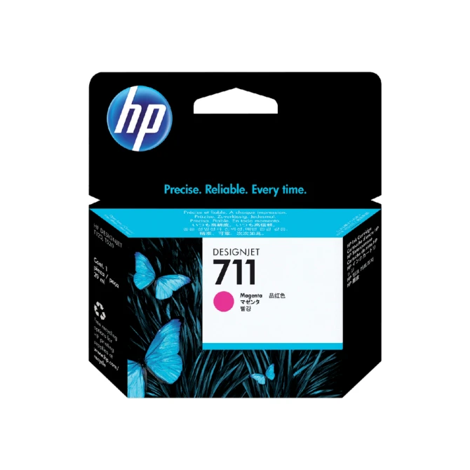 Inktcartridge HP CZ131A 711 rood