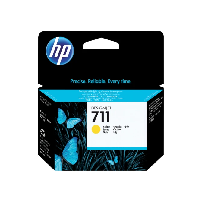 Inktcartridge HP CZ132A 711 geel