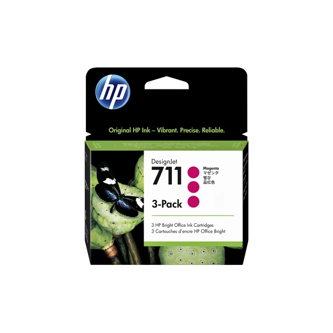 Inktcartridge HP CZ135A 711 rood