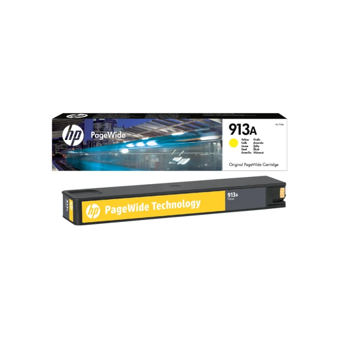 Inktcartridge HP F6T79AE 913A geel