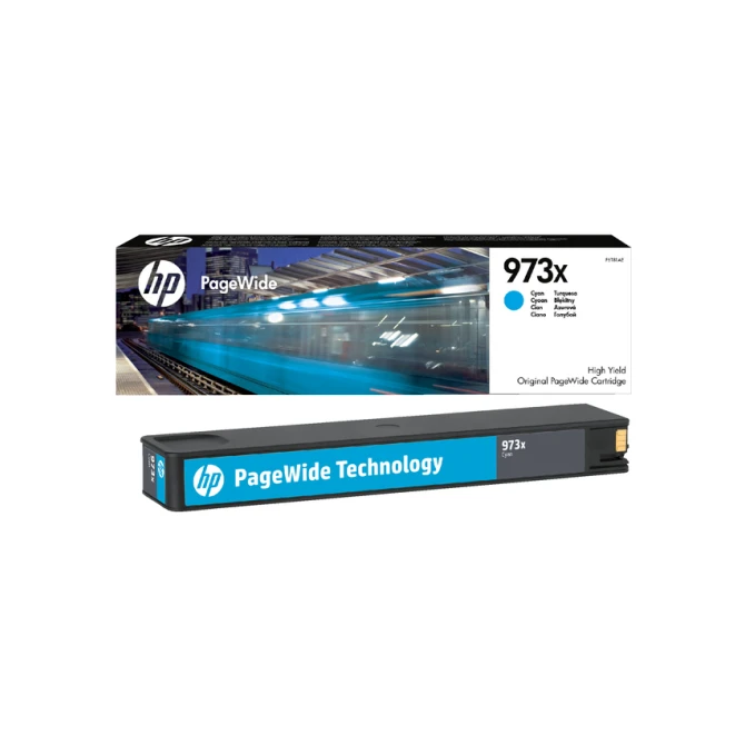Inktcartridge HP F6T81AE 973X blauw
