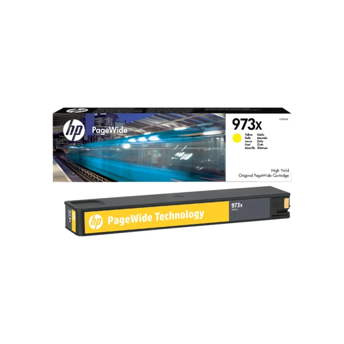 Inktcartridge HP F6T83AE 973X geel