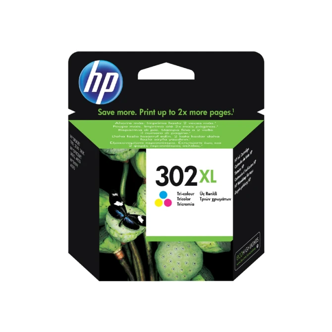 Inktcartridge HP F6U67AE 302XL kleur