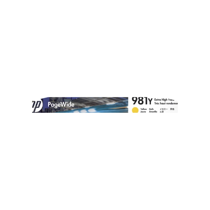 Inktcartridge HP L0R15A 981Y geel