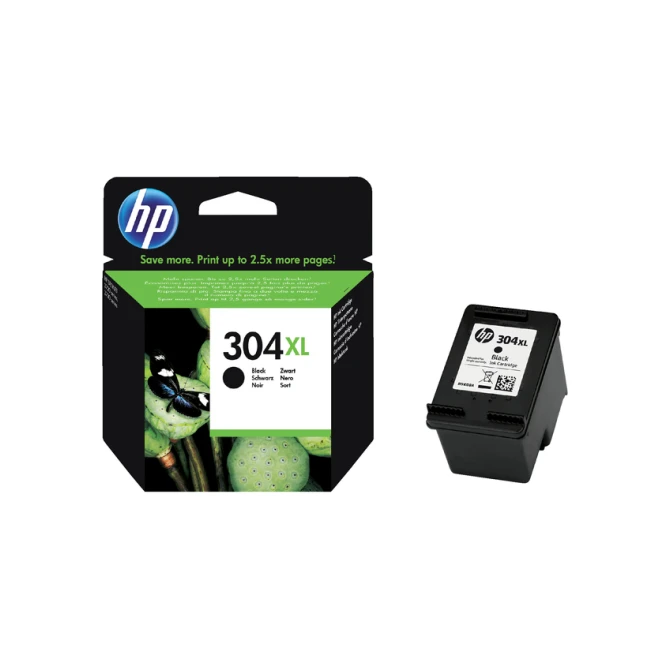 Inktcartridge HP N9K08AE 304XL zwart