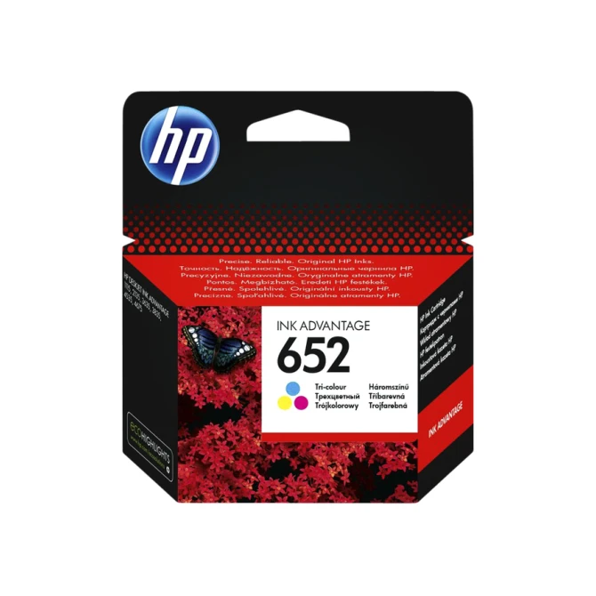 Inktcartridge  HPF6V24AE 652 kleur