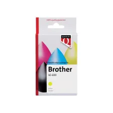 Inktcartridge Quantore alternatief tbv Brother LC-223 geel