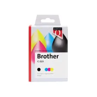 Inktcartridge Quantore alternatief tbv Brother LC-223 zwart + 3 kleuren