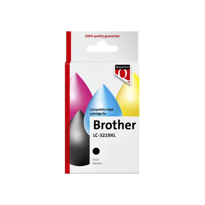 Inktcartridge Quantore alternatief tbv Brother LC-3219XL zwart