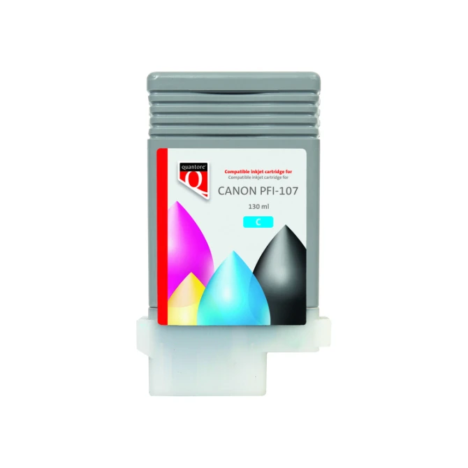 Inktcartridge Quantore alternatief tbv Canon PFI-107 blauw