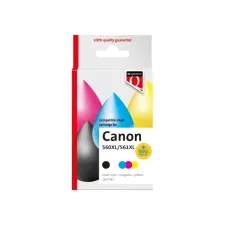 Inktcartridge Quantore alternatief tbv Canon PG560XL CL561XL zwart + kleuren