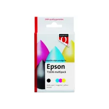 Inktcartridge Quantore alternatief tbv Epson 16XL T1636 zwart + 3 kleuren HC