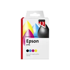 Inktcartridge Quantore alternatief tbv Epson 27XL zwart+3kleur