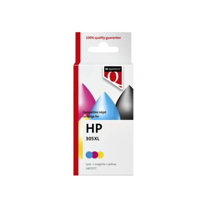 Inktcartridge Quantore alternatief tbv HP 305XL kleur