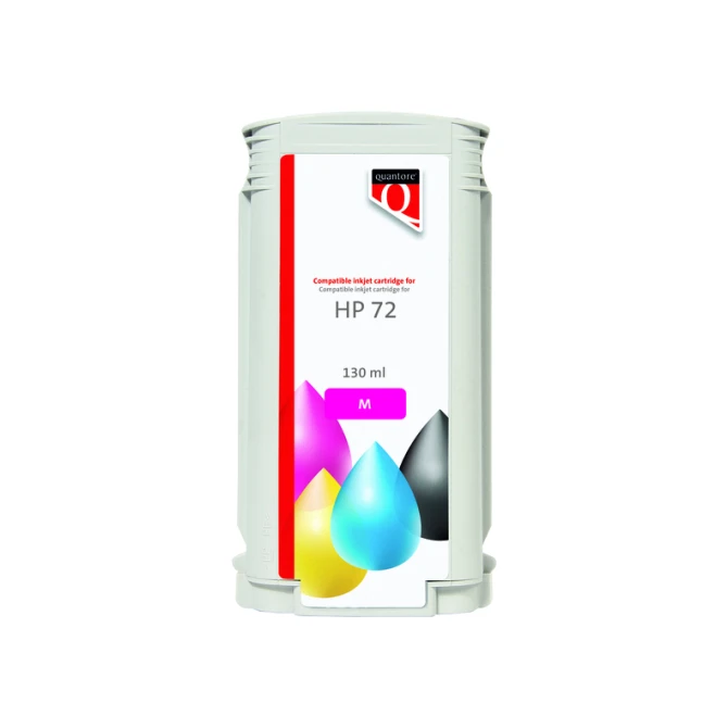 Inktcartridge Quantore alternatief tbv HP 72 C9372A rood