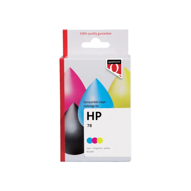 Inktcartridge Quantore alternatief tbv HP C6578A 78 kleur