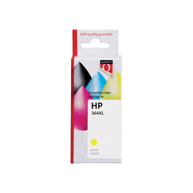 Inktcartridge Quantore alternatief tbv HP CB325A 364XL geel