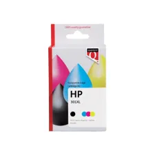 Inktcartridge Quantore alternatief tbv HP CH563EE CH564EE 301XL zwart + kleur