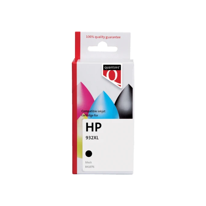 Inktcartridge Quantore alternatief tbv HP CN053AE 932XL zwart