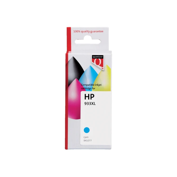 Inktcartridge Quantore alternatief tbv HP CN054AE 933XL blauw