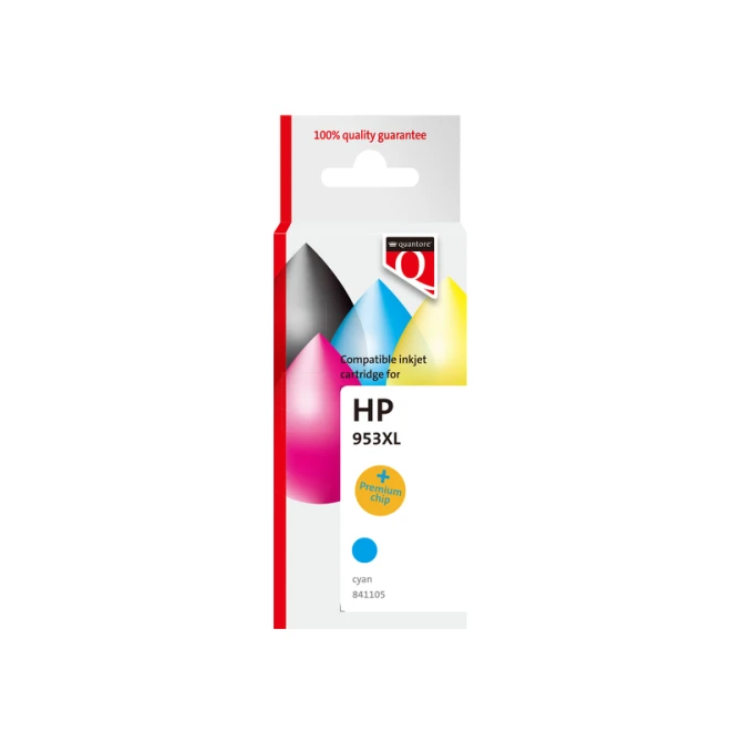 Inktcartridge Quantore alternatief tbv HP F6U16AE 953XL blauw