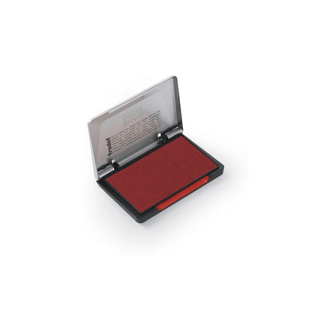 Inktkussen Trodat metaal 9051M 90x50mm rood