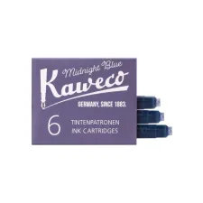 Inktpatroon Kaweco blauwzwart doosje à 6 stuks