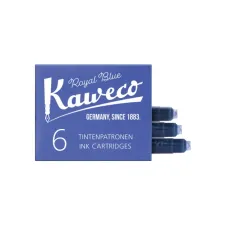 Inktpatroon Kaweco koningsblauw doosje à 6 stuks