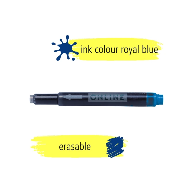 Inktpatroon Online Kombi blauw doos à 5 stuks