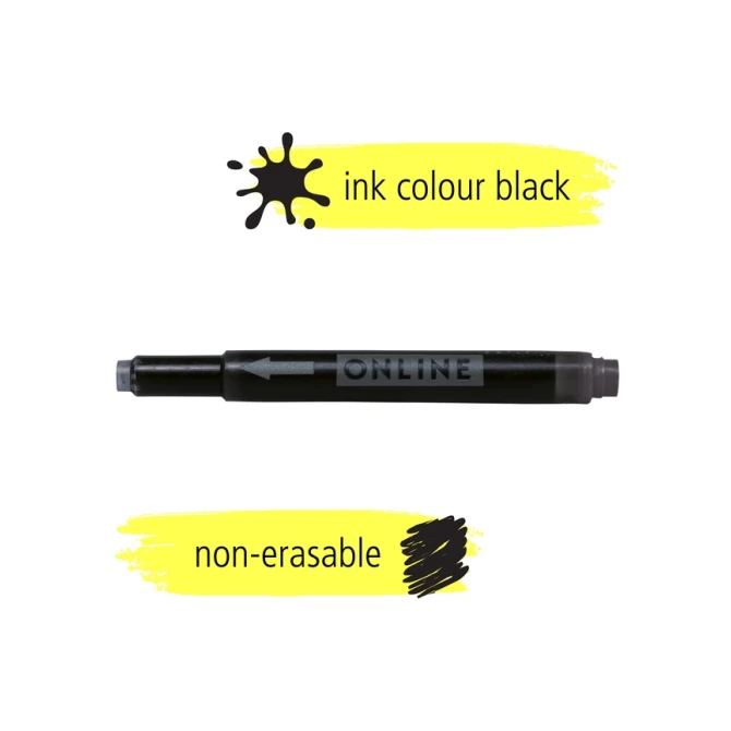 Inktpatroon Online Kombi zwart doos à 5 stuks