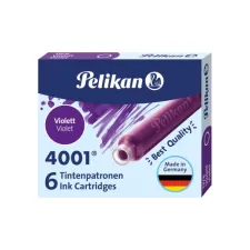Inktpatroon Pelikan 4001 violet 6 stuks