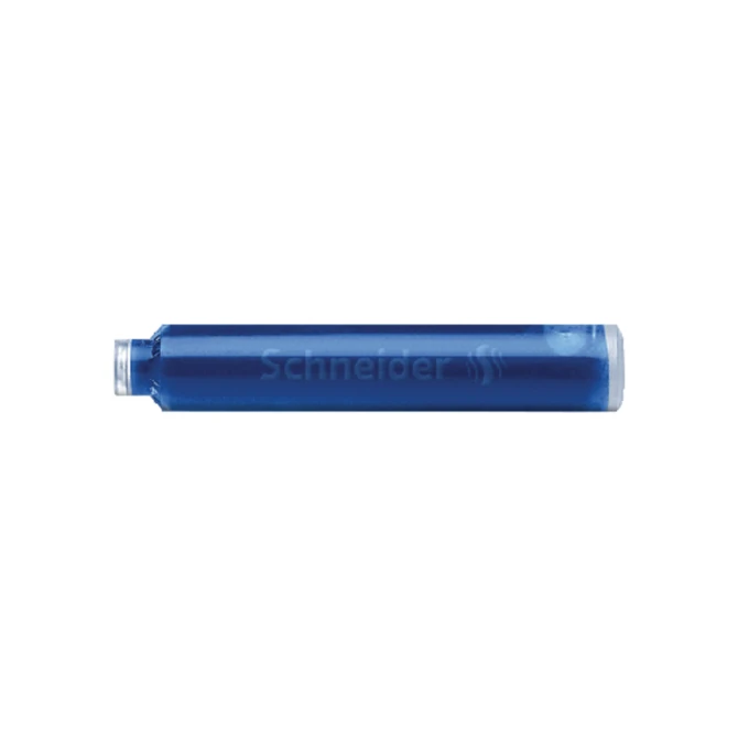 Inktpatroon Schneider din blauw doos à 6 stuks