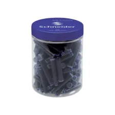 Inktpatroon Schneider din koningsblauw pot à 100 stuks