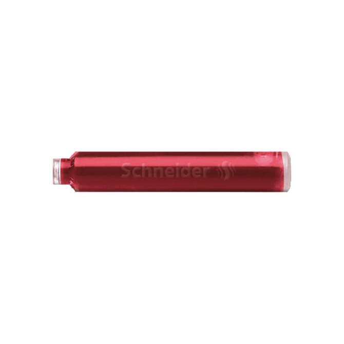 Inktpatroon Schneider din rood doos à 6 stuks