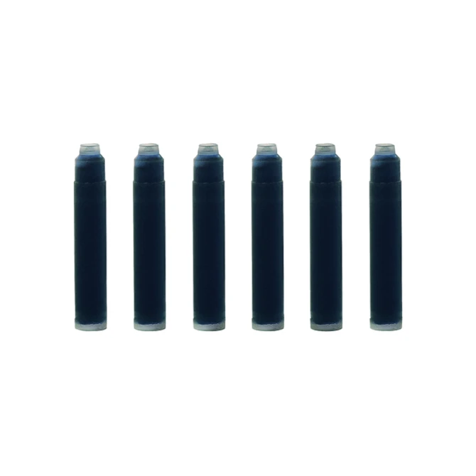 Inktpatroon Waterman internationaal Florida blauw pak à 6 stuks