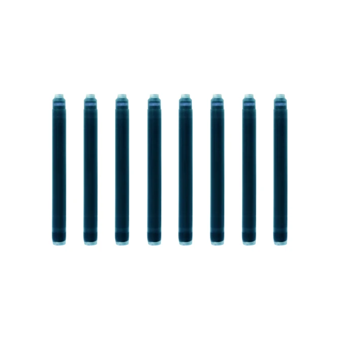 Inktpatroon Waterman nr 23 lang blauw pak à 8 stuks